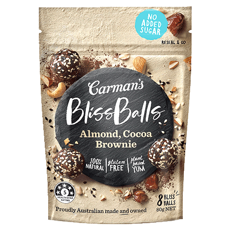 Almond, Cocoa Brownie Bliss Balls