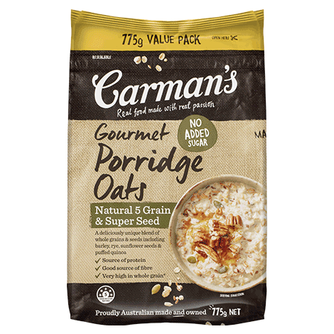 Natural 5 Grain & Super Seed Porridge Oats Value Pack