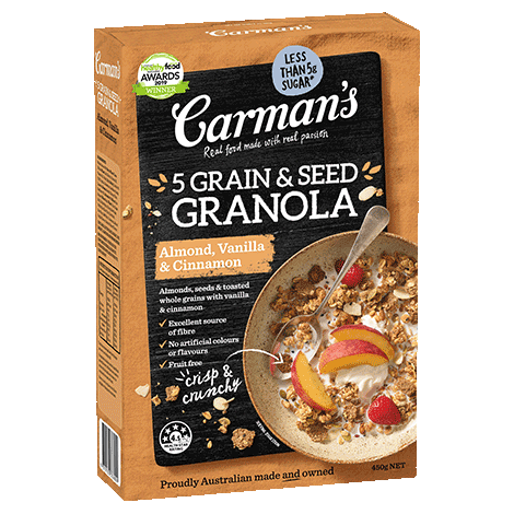 Almond, Vanilla & Cinnamon 5 Grain & Seed Granola