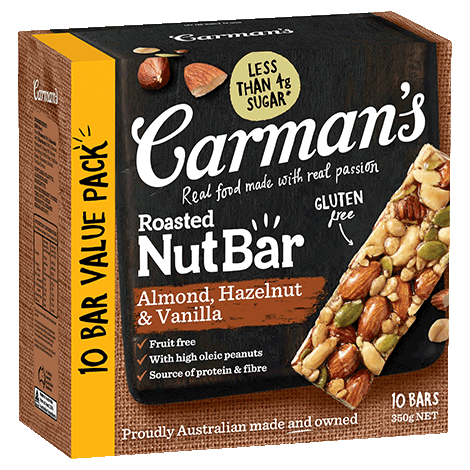 Almond, Hazelnut & Vanilla Nut Bar Value Pack