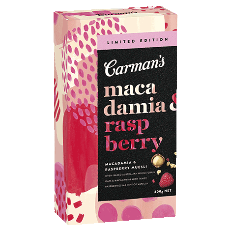 Limited Edition Macadamia & Raspberry Toasted Muesli