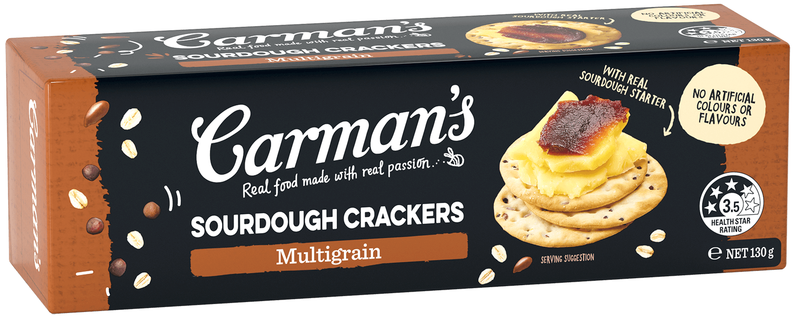 Sourdough Crackers – Multigrain
